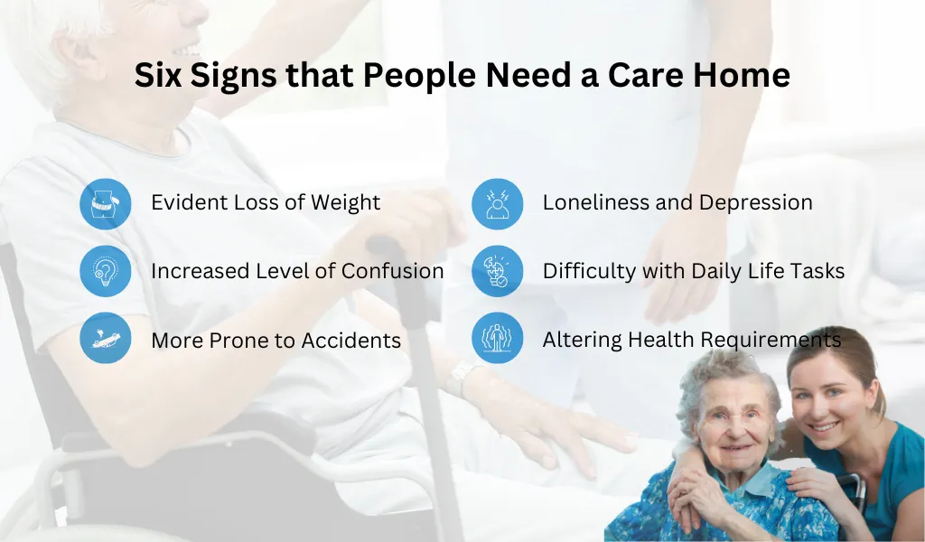 Six Signs that People Need a Care Home